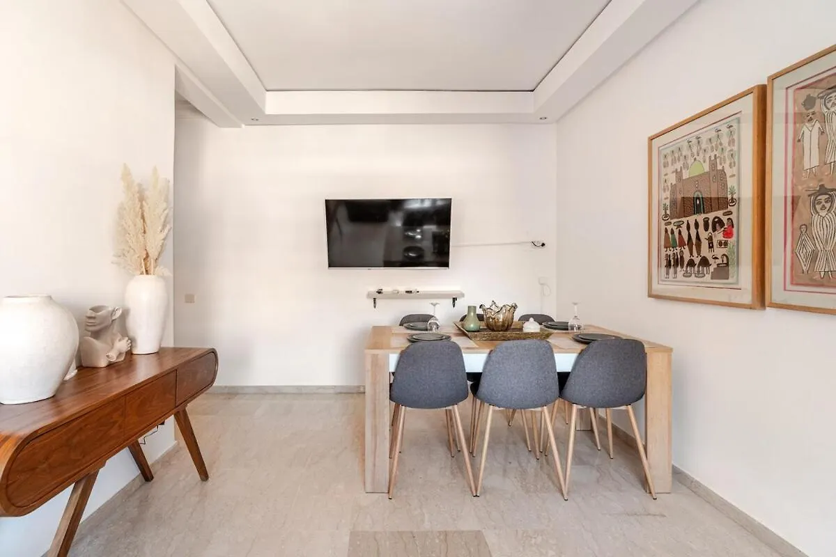 Апартаменты Sculpted Serenity - 2Br Marrakech Center Gueliz Марракеш Марокко