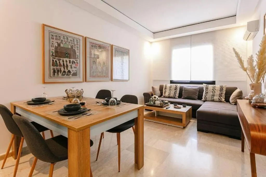 Sculpted Serenity - 2Br Marrakech Center Gueliz Μαρακές