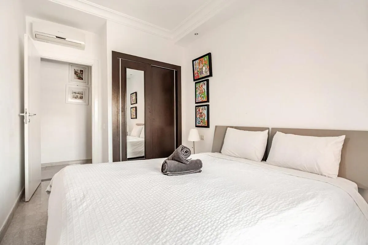 Sculpted Serenity - 2Br Marrakech Center Gueliz Μαρακές